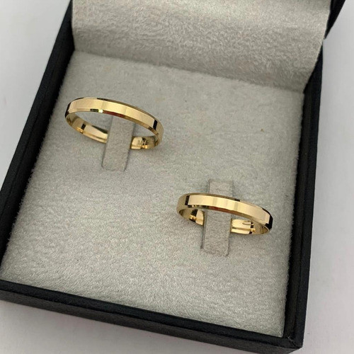 Par Alianças Noivado Casamento Moedas Antiga - Image 2